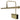 House of Troy Grand Piano LED Clamp Lamp 19" Polished Brass