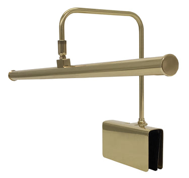 House of Troy Grand Piano LED Clamp Lamp 19" Polished Brass