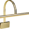 House of Troy Slim-Line Grand Piano Lamp 22" Polished Brass