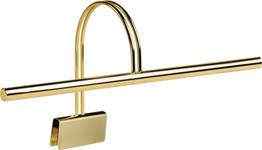 House of Troy Slim-Line Grand Piano Lamp 22" Polished Brass