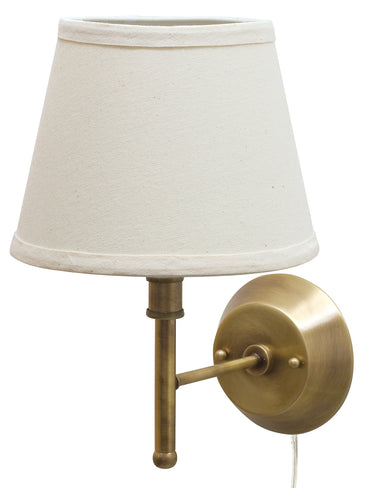 House of Troy Greensboro Antique Brass Wall Pin-up Lamp
