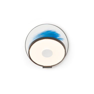 Koncept Gravy Wall Sconce Metallic Black Body Paintable Plates Hardwire
