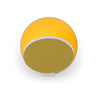 Koncept Gravy Wall Sconce Matte White Body Honeydew Felt Plates Plug-In