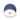 Koncept Gravy Wall Sconce Matte White Body Matte Blue Plates Plug-In