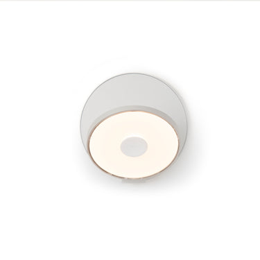 Koncept Gravy Wall Sconce Silver Body Silver Plates Hardwire