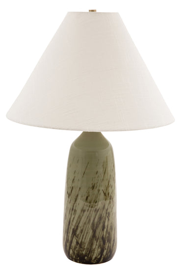 House of Troy Scatchard 25" Stoneware Table Lamps in Decorated Celadon