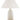 Decorated White Gloss Scatchard 25" Stoneware Table Lamp – House of Troy studio photo