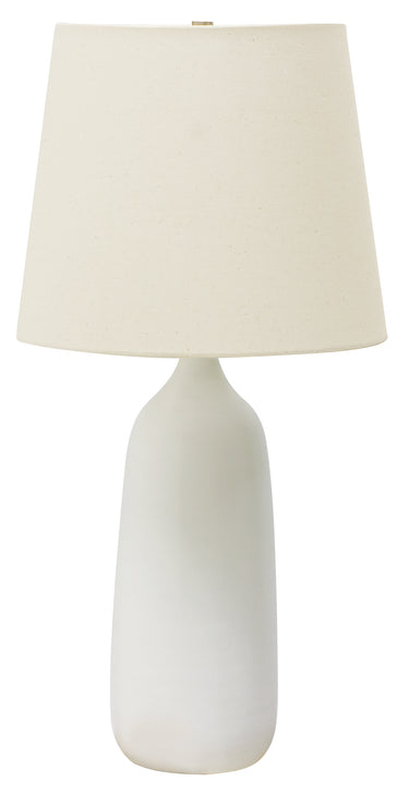 House of Troy Scatchard 31" Stoneware Table Lamps in White Matte