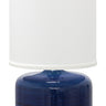 House of Troy Scatchard 19.5" Stoneware Table Lamps in Blue Gloss