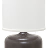 House of Troy Scatchard 19.5" Stoneware Table Lamps in Black Matte