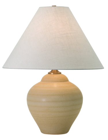 House of Troy Scatchard 21.5" Stoneware Table Lamps in Oatmeal