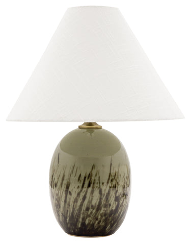 House of Troy Scatchard 22.5" Stoneware Table Lamps in Decorated Celadon