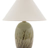 House of Troy Scatchard 28.5" Stoneware Table Lamps in Decorated Celadon