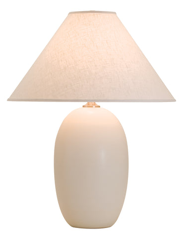 House of Troy Scatchard 28.5" Stoneware Table Lamps in White Matte