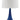 House of Troy Scatchard 22.5" Stoneware Table Lamps in Blue Gloss
