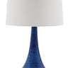 House of Troy Scatchard 22.5" Stoneware Table Lamps in Blue Gloss