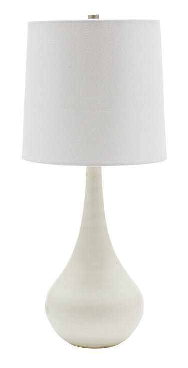 House of Troy Scatchard 22.5" Stoneware Table Lamps in White Matte