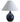 Black Matte Scatchard 19" Stoneware Accent Lamp – House of Troy studio photo