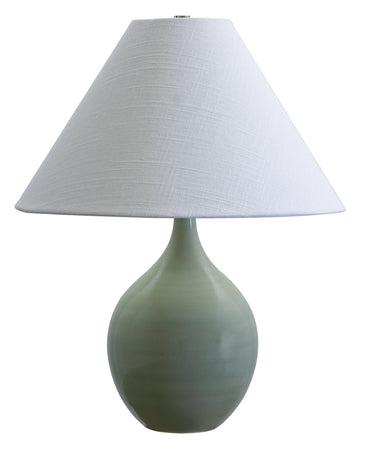 House of Troy Scatchard 19" Stoneware Accent Lamp in Celadon