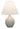 Gray Gloss Scatchard 19" Stoneware Accent Lamp – House of Troy studio photo