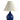 House of Troy Scatchard 19" Stoneware Accent Lamp in Imperial Blue