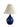 Imperial Blue Scatchard 19" Stoneware Accent Lamp – House of Troy studio photo