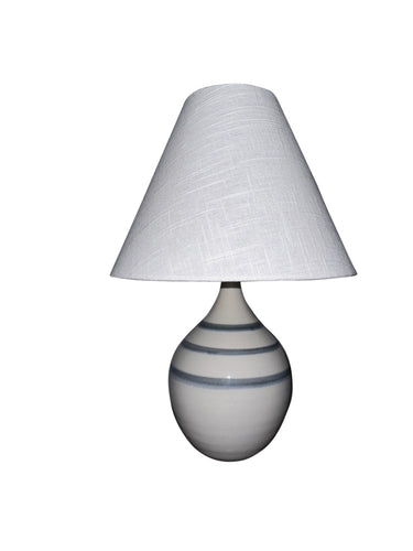 House of Troy Scatchard 19" Stoneware Accent Lamp in Trinity