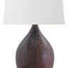 House of Troy Scatchard 18.5" Stoneware Table Lamps in Decorated Red