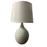 House of Troy Scatchard 18.5" Stoneware Table Lamps in Sapphire Ring