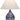 House of Troy Scatchard 22.5" Stoneware Table Lamp in Decorated Gray GS300-DG