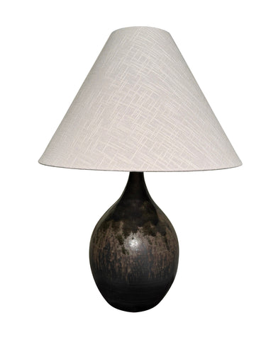 House of Troy Scatchard 22.5" Stoneware Table Lamps in Mystic Gray