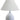 House of Troy Scatchard 22.5" Stoneware Table Lamp in White Matte GS300-WM