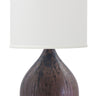 House of Troy Scatchard 24" Stoneware Table Lamps in Decorated Red