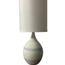 House of Troy Scatchard 24" Stoneware Table Lamps in Gray Sky