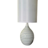 House of Troy Scatchard 24" Stoneware Table Lamps in Pearl Blue