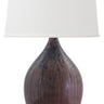 House of Troy Scatchard 21" Stoneware Table Lamps in Decorated Red