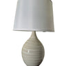House of Troy Scatchard 21" Stoneware Table Lamps in Natural Spiral