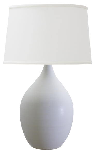 House of Troy Scatchard 21" Stoneware Table Lamps in White Matte
