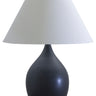 House of Troy Scatchard 28" Stoneware Table Lamps in Black Matte