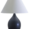Black Matte Scatchard 28" Stoneware Table Lamp – House of Troy studio photo