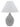 Gray Gloss Scatchard 28" Stoneware Table Lamp – House of Troy studio photo