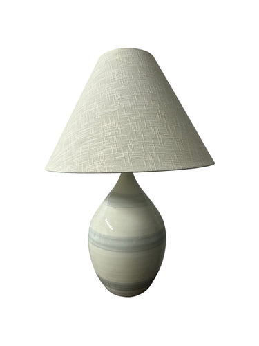 House of Troy Scatchard 28" Stoneware Table Lamps in Gray Sky