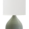 House of Troy Scatchard 30" Stoneware Table Lamps in Celadon