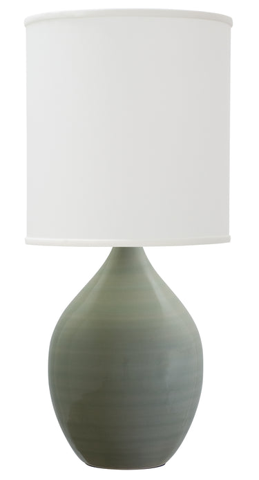 House of Troy Scatchard 30" Stoneware Table Lamps in Celadon