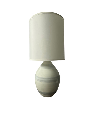 House of Troy Scatchard 30" Stoneware Table Lamps in Gray Sky