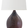 House of Troy Scatchard 24.5" Stoneware Table Lamps in Decorated Red