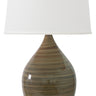 House of Troy Scatchard 24.5" Stoneware Table Lamps in Tigers Eye