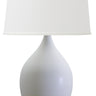 House of Troy Scatchard 24.5" Stoneware Table Lamps in White Matte