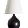 House of Troy Scatchard 13.5" Mini Accent Lamp in Black Matte