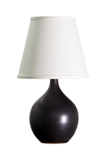 House of Troy Scatchard 13.5" Mini Accent Lamp in Black Matte